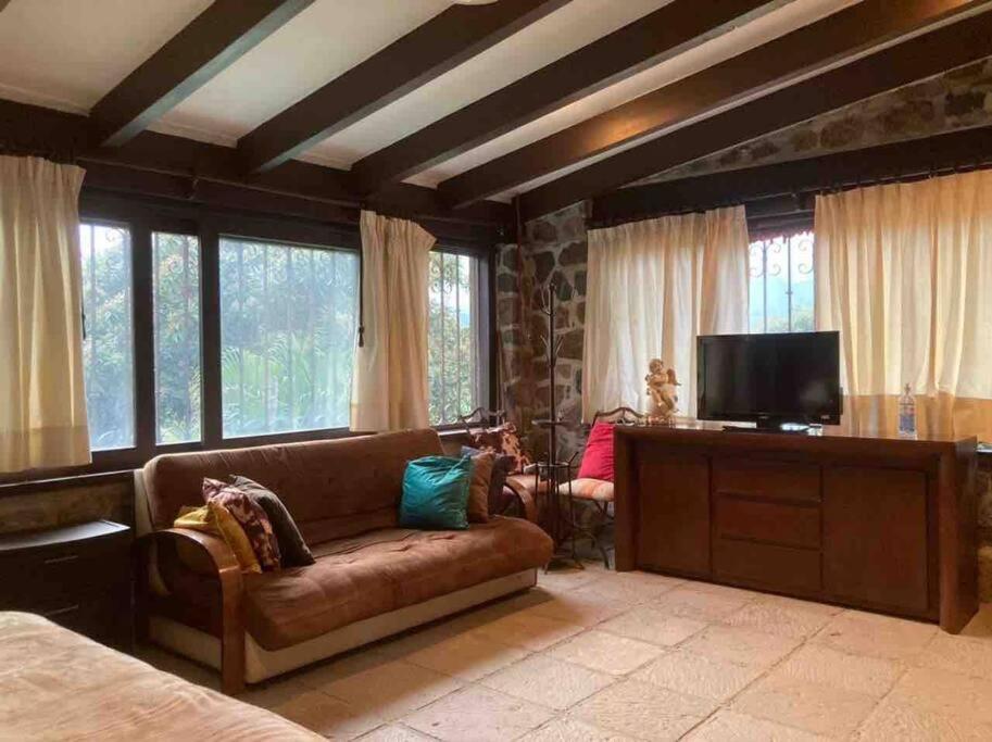 Agradable Casa Rural Con Piscina Privada เยาเตเปค ภายนอก รูปภาพ